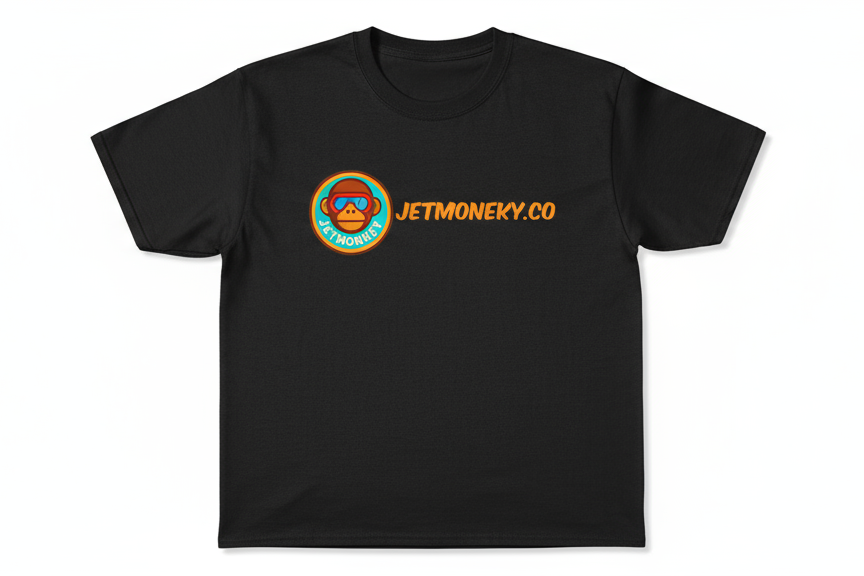 Black T-Shirt with Logo